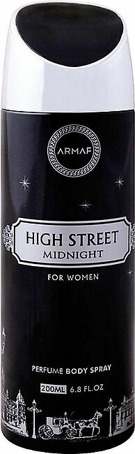 Armaf High Street Midnight Women Deodorant Body Spray, 200ml