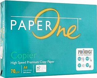 Paper One 70g, A4 Size, Printer & Copier Paper Rim, 500 Sheets