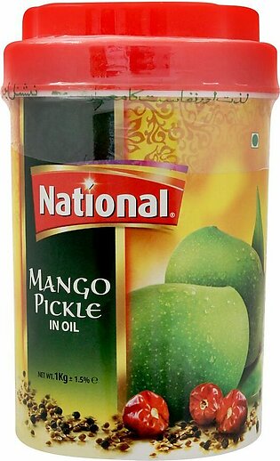 National Mango Pickle In Oil, 1000g
