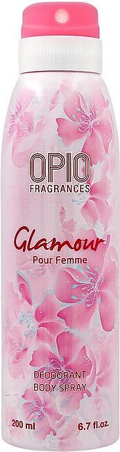 Opio Glamour Deodorant Body Spray, For Women, 200ml