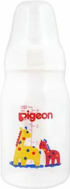 Pigeon Peristaltic Nipple Round Nursing Bottle, 120ml, A-26373