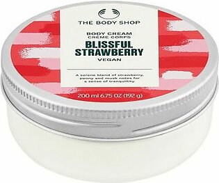 The Body Shop Blissful Strawberry Vegan The Body Cream, 200ml