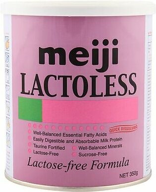 Meiji Lactoless Milk Powder, 350g