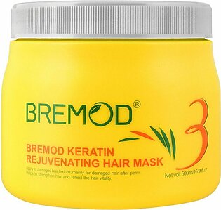Bremod Keratin 3 Rejuvenating Hair Mask, 500ml