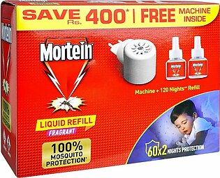 Mortein Fragrant Liquid Mosquito Machine, With Refill