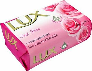 Lux Soft Touch French Soap, Imported, Floral Fusion Oil + French Roses, 170g