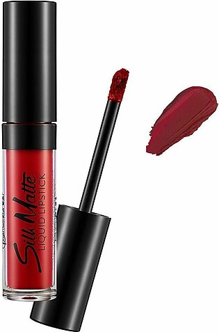 Flormar Silk Matte Liquid Lipstick, 14 Carnation Red
