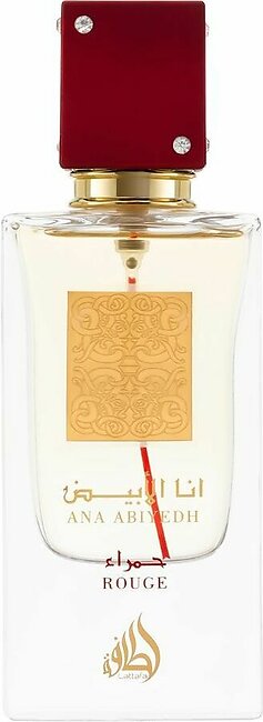 Lattafa Ana Abiyedh Rouge Eau De Parfum, Fragrance For Men & Women, 60ml