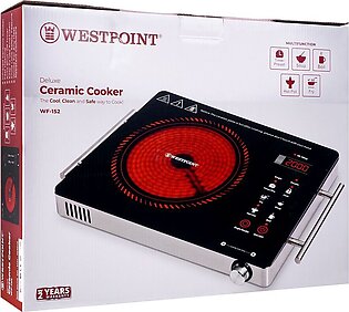 West Point Deluxe Ceramic Cooker, 2000W, WF-152