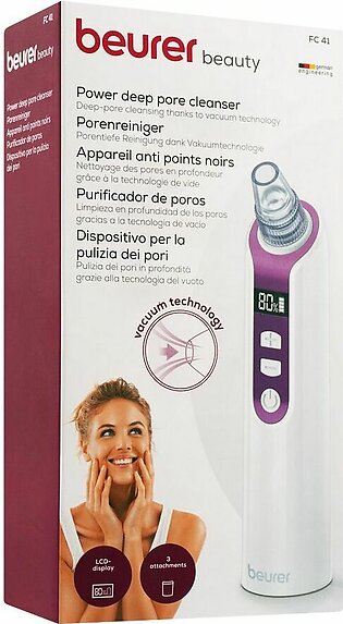 Beurer Beauty Power Deep Pore Cleanser, FC41