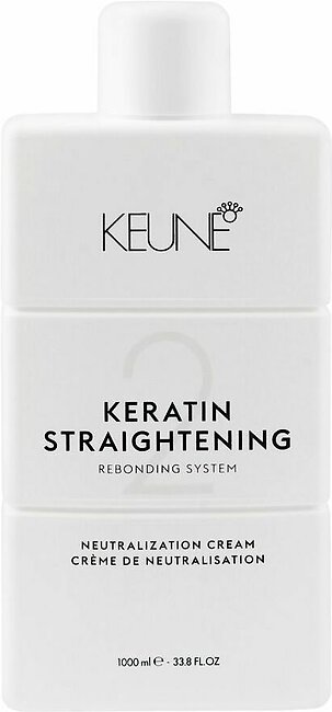 Keune Keratin Straightening Rebonding System, Neutralization Cream, 1000ml