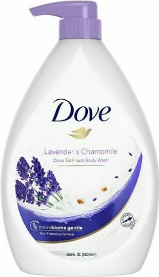 Dove Go Fresh Lavender + Chamomile Body Wash, 1000ml