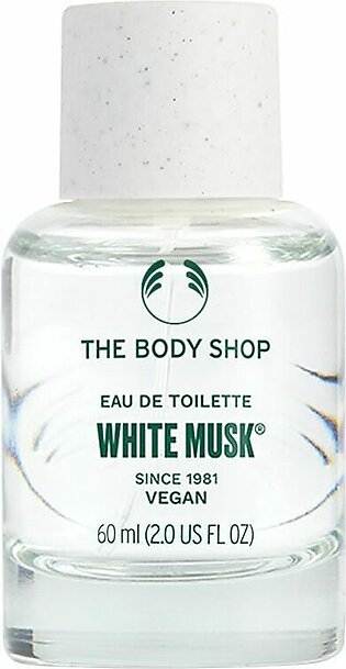 The Body Shop White Musk Vegan Eau De Toilette, Fragrance For Women, 60ml