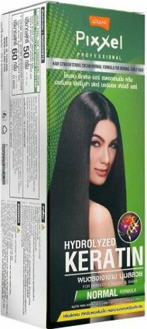 Lolane Pixxel Hair Straightening Cream, For Normal Curly Hair, 50g