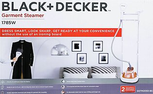 Black & Decker Garment Steamer, 1785W, GSTM2050