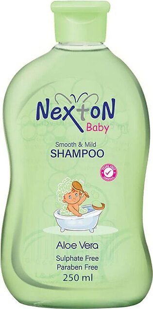 Nexton Aloe Vera Sulphate Free Smooth & Mild Shampoo, 250ml