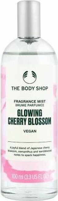 The Body Shop Glowing Cherry Blossom Vegan Fragrance Mist, 100ml