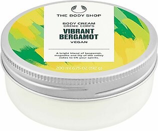 The Body Shop Vibrant Bergamot Vegan The Body Cream, 200ml