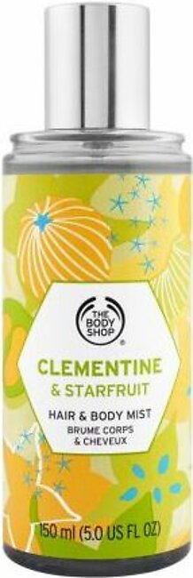 The Body Shop Clementine & Star Fruit Hair & Body Mist, 150ml