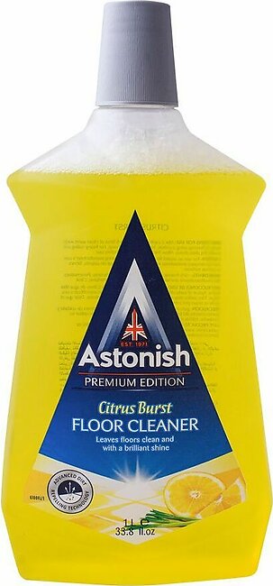 Astonish Floor Cleaner, Citrus Burst, 1 Liter