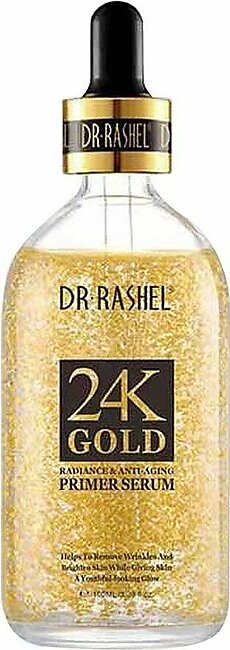 Dr. Rashel 24K Gold Radiance & Anti Aging Primer Serum, 100ml