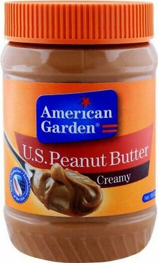 American Garden U.S. Peanut Butter, Creamy, 510g