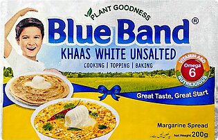 Blue Band Khaas White Margarine, Unsalted, 200g