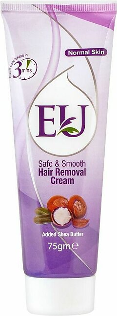 Eu Safe & Smooth Normal Skin Hair Removal Cream, 75g