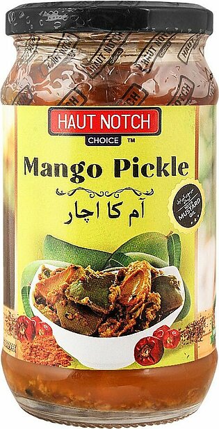 Haut Notch Mango Pickle In Mustard Oil, 340g
