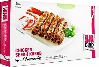 Big Bird Chicken Seekh Kabab, 18 Pieces, 540g