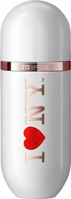 Carolina Herrera 212 VIP Rose I Love NY Limited Edition Eau De Parfum, 80ml