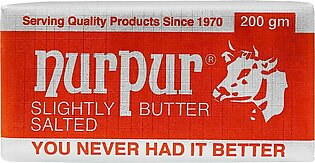 Nurpur Slightly Salted Butter, 200g