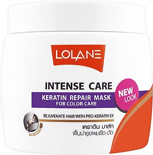 Lolane Intense Care Color Care Keratin Repair Hair Mask, 200g