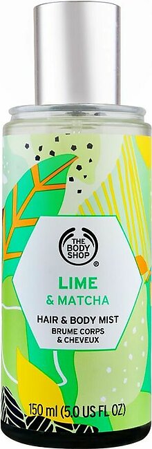 The Body Shop Lime & Matcha Hair & Body Mist 150ml
