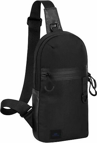Rivacase 10.1 Inches Sling Bag For Mobile Devices, Black, 5312