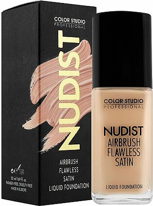 Color Studio Nudist Airbrush Flawless Satin Liquid Foundation, N30