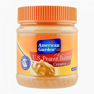 American Garden U.S. Peanut Butter, Creamy, 340g