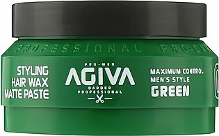 Agiva Professional Hair Styling Wax Green, Matte Paste 03, 90ml