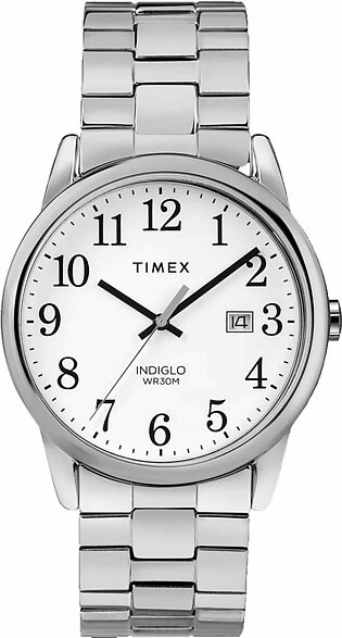 Timex Men's Indigo WR30M Chrome Round Dial & Bracelet Analog Watch, TW2R58400