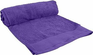 Indus Towel 100% Cotton Ring Bath Towel, 70x140, Purple