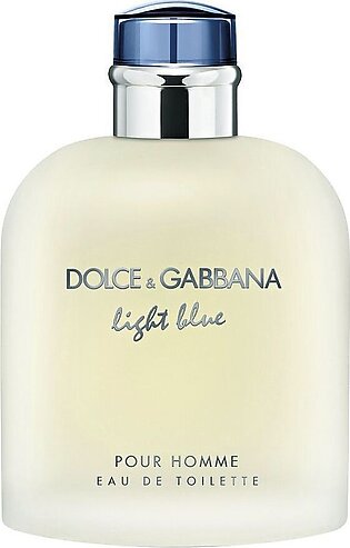 Dolce & Gabbana Light Blue Pour Homme Eau De Toilette, Fragrance For Men, 200ml