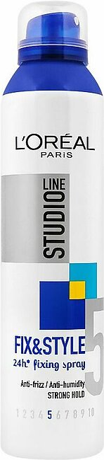 Loreal Studio Fix & Style 24H Strong Hold Fixing Spray, 250ml