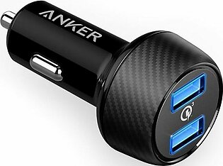 Anker 39W Power Drive Speed 2 Dual Ports USB Car Quick Charger - A2228H11