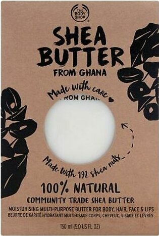 The Body Shop Shea Butter 100% Natural Shea Butter, 150ml