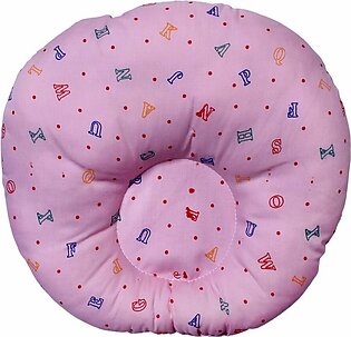 Angel's Kiss Round Baby Pillow, Pink