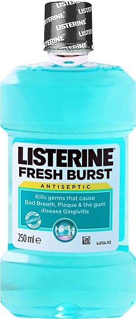 Listerine Fresh Burst Antiseptic Mouthwash, 250ml