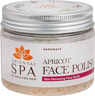 Aliya B Spa Shop Oriental Spa Apricot Face Polish, Skin Renewing Face Scrub, 150ml