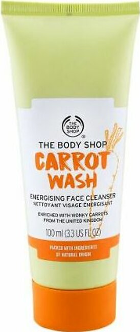 The Body Shop Carrot Cream Energising Face Cleanser, 100ml