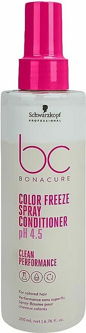 Schwarzkopf BC Bonacuer PH 4.5 Color Freeze Spray Conditioner, 200ml