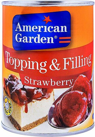 American Garden Strawberry Topping & Filling 595g